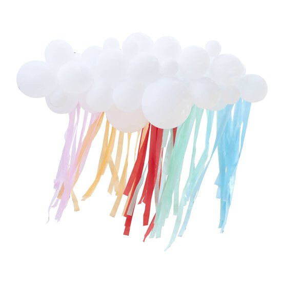 Ginger Ray Cloud Balloon Garland and Streamers image number 1