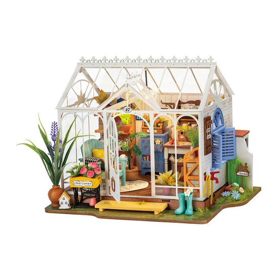 Rolife Dreamy Garden House Miniature House Kit image number 2