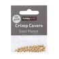 Gold Plated Crimp Covers 50 Pack image number 1
