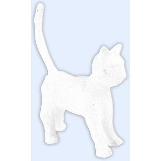 Decopatch Paper Sheet - Number 772 Black & White Cat Design, Pack Of 20 (395 X 298 Mm)