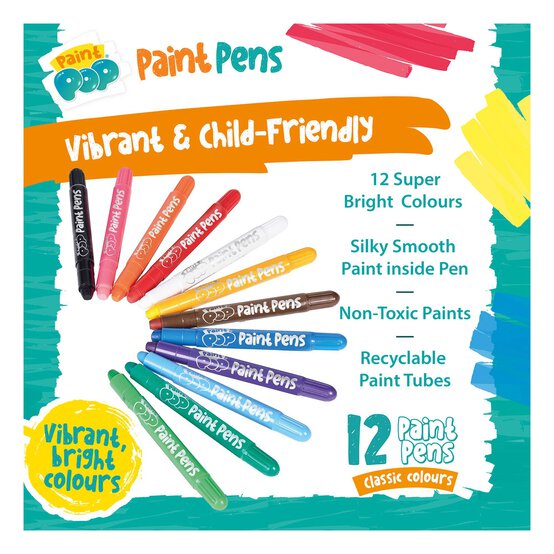 Paint Pop Paint Pens 12 Pack image number 5