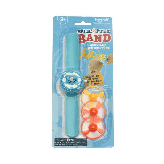 Assorted Helicopter Slap Band Bracelet image number 6