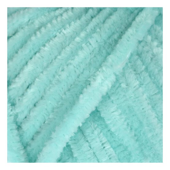 Knitcraft Light Blue Tiny Chenille DK Yarn 25g image number 2