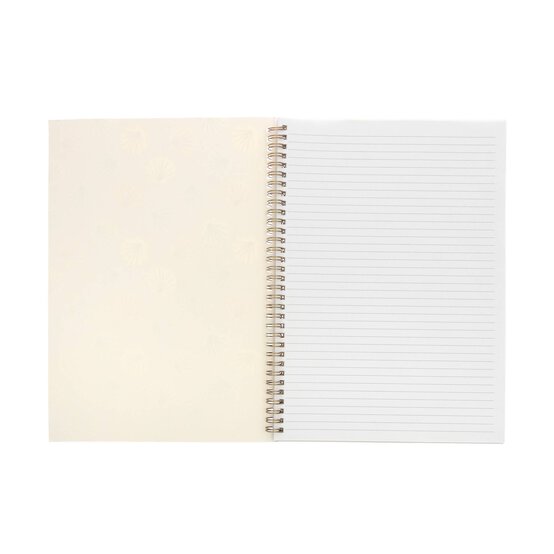 Shells Soft Cover Spiral Notebook A4 image number 3