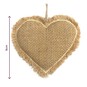 Hanging Jute Heart 9cm image number 4