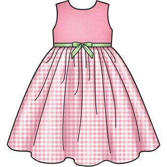 New Look Child's Dress and Cape Sewing Pattern N6631 image number 3