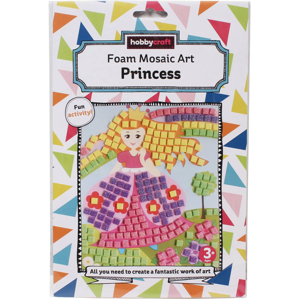 Foam Mosaic Art Princess Hobbycraft