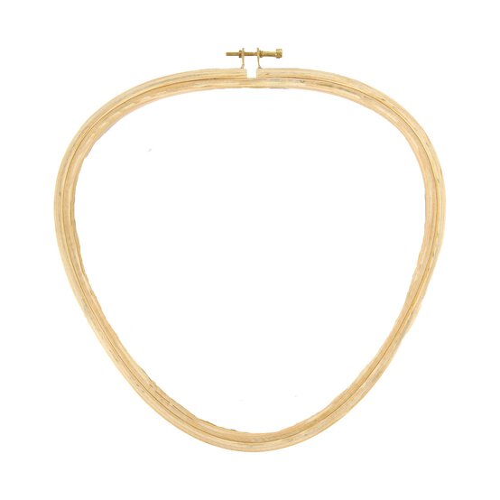 DMC Triangle Wooden Embroidery Hoop 10 Inches image number 1