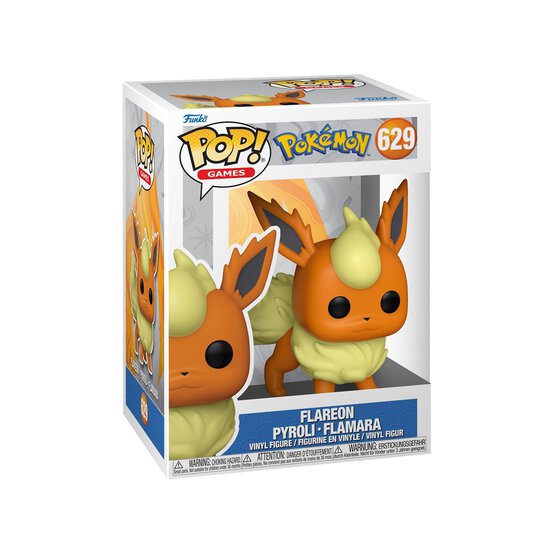 Funko POP Animation: Pok&eacute;mon Flareon Figure image number 1