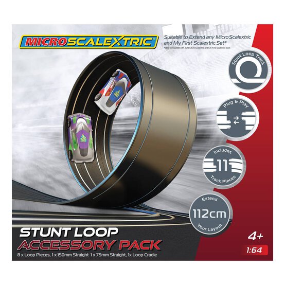 Micro Scalextric Stunt Loop Accessory Pack image number 1