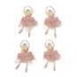 Pink Ballerina Card Toppers 4 Pack image number 1