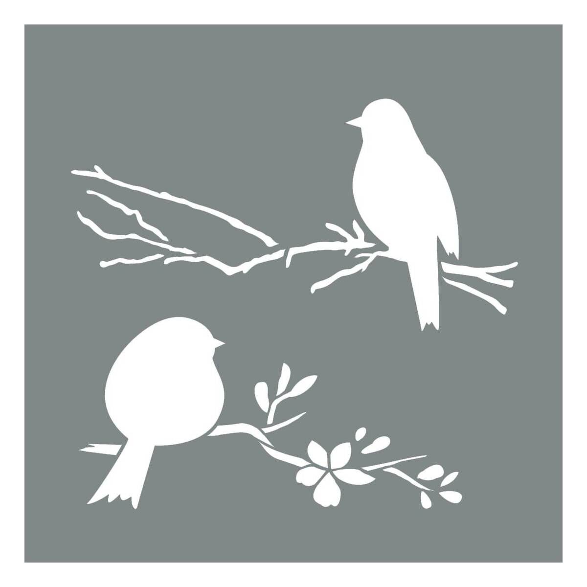 DecoArt Americana Decor Birds and Bees Stencil Set 2 Pack Hobbycraft