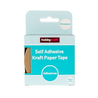 Self-Adhesive Kraft Paper Tape 38mm x 25m image number 2