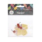 Cherry Cupcake Card Toppers 4 Pack  image number 4
