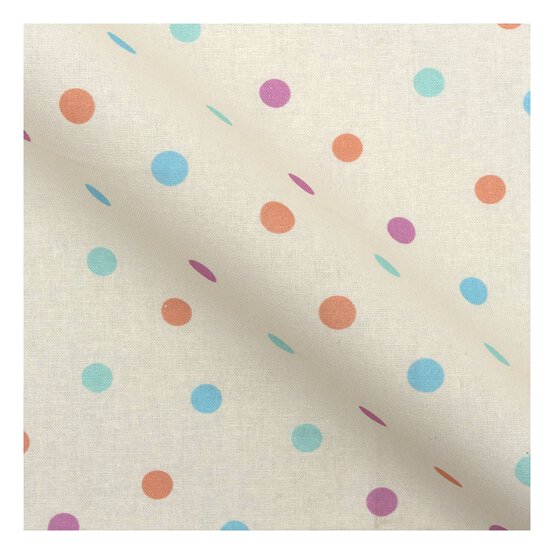 Pastel Polka Dot Cotton Fat Quarters 5 Pack image number 2