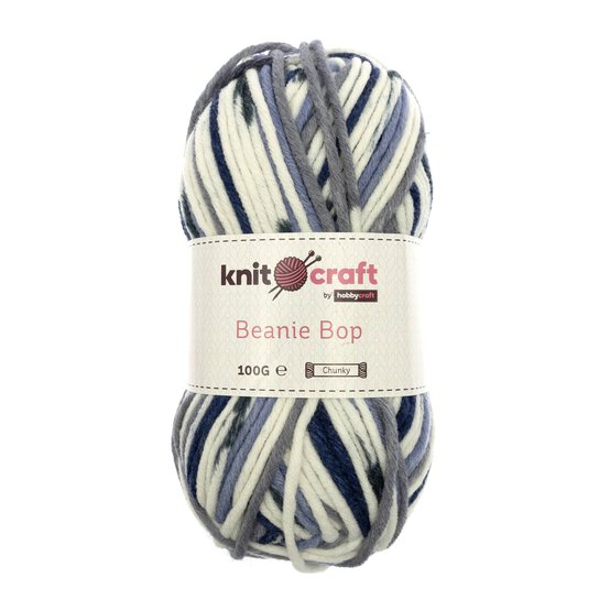 Knitcraft Frosted Denim Beanie Bop 100g image number 1