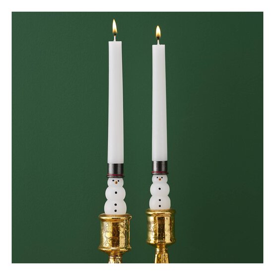 Snowman Taper Candles 2 Pack image number 2
