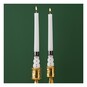 Snowman Taper Candles 2 Pack image number 2