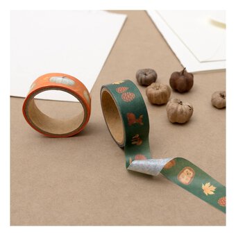 Autumn Washi Tapes 2m 5 Pack