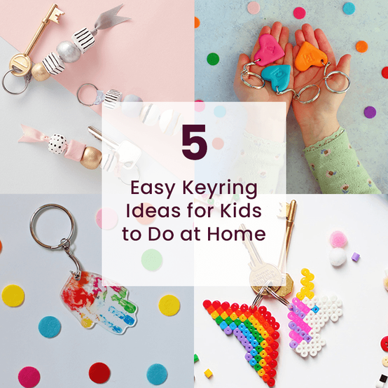 5 Easy Keyring Ideas for Kids to Do at Home image number 1