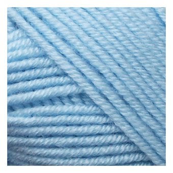 Women's Institute Light Blue Soft and Cuddly DK Yarn 50g
