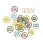 Create & Celebrate Happy Birthday Wooden Confetti 24 Pack image number 1