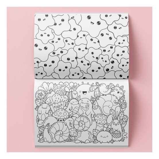 Kawaii Wonderland Colour and Activity Set with Lap Desk image number 4