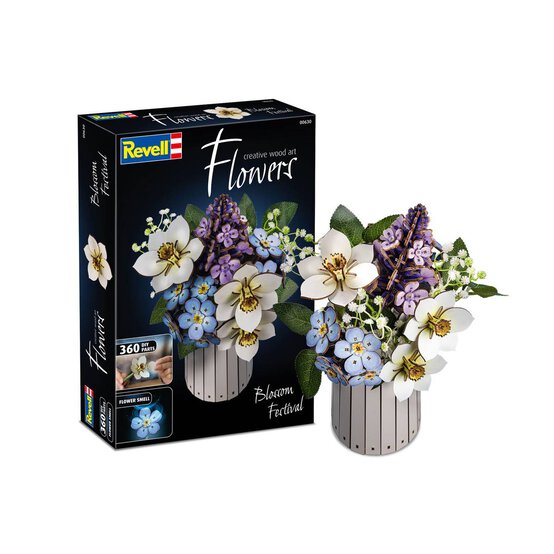Revell Blossom Festival Wooden Flowers Kit  image number 4