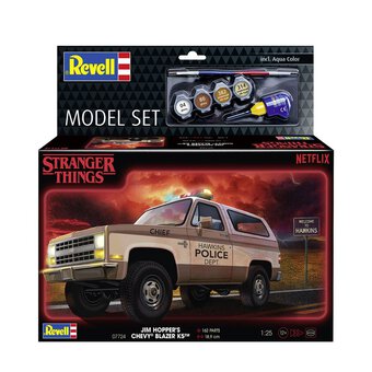 Revell Stranger Things 1985 Chevrolet K5 Blazer Model Set 1:25