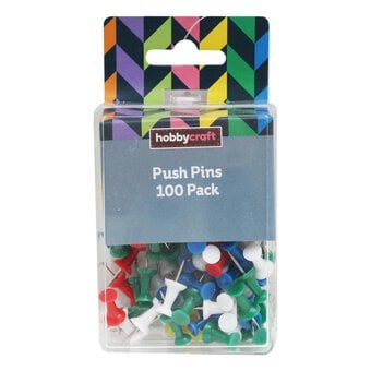 Push Pins 100 Pack image number 2
