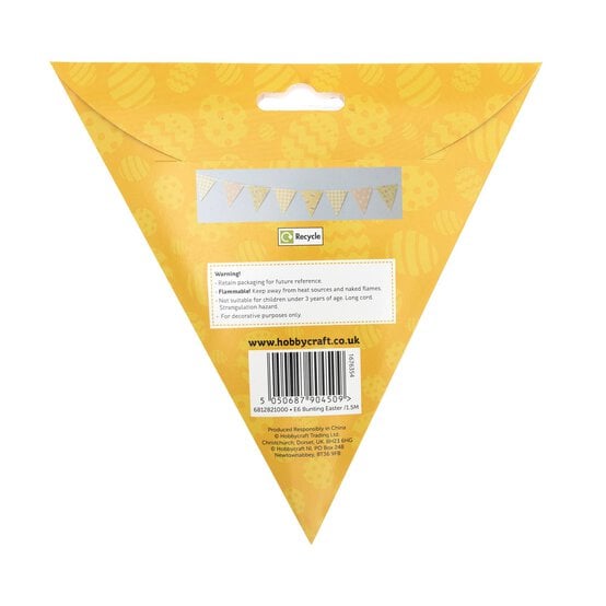 Easter Paper Bunting 1.5m image number 5