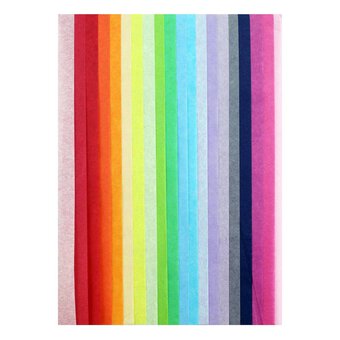 Multi-Coloured Tissue Paper 20 Pack
