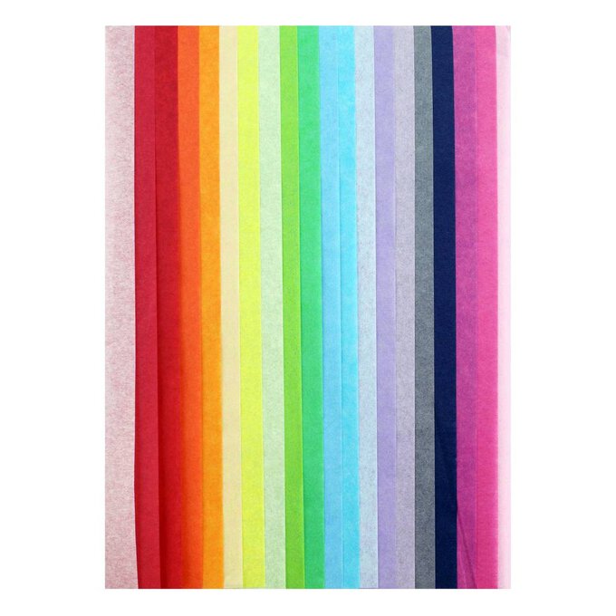 Multi-Coloured Tissue Paper 20 Pack image number 1
