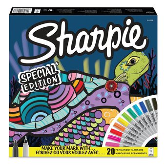Sharpie Turtle Permanent Marker Set 20 Pack