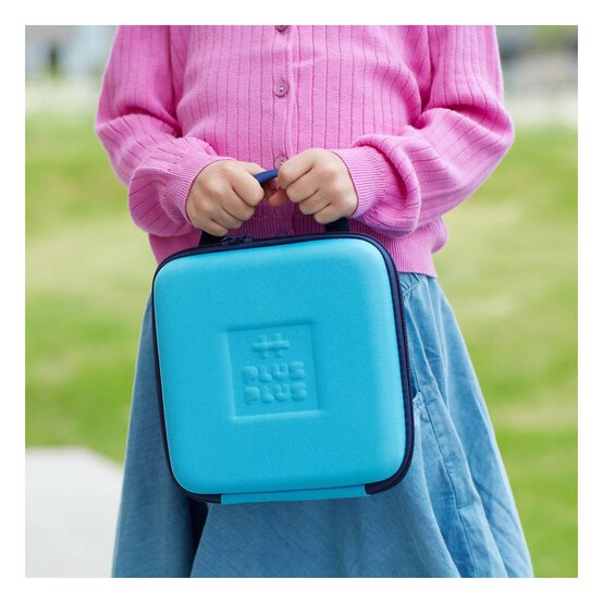 Plus-Plus Blue Travel Case Set 100 Pieces image number 2