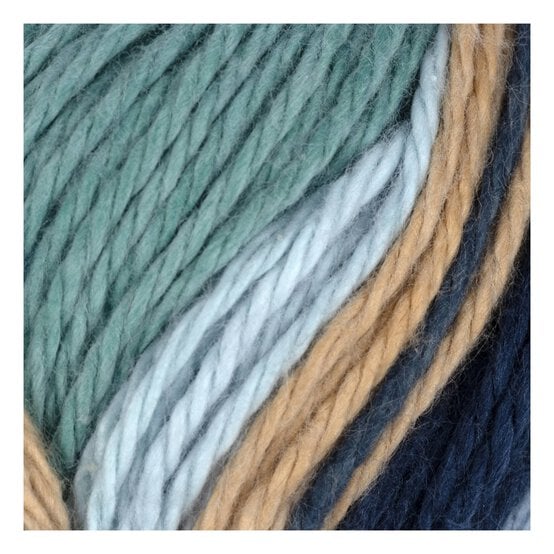 Knitcraft Beige Blue Orange Cotton Festival DK 100g  image number 2