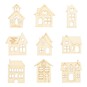 Papermania Mixed Wooden House Shapes 45 Pack image number 1