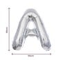 Extra Large Silver Foil Letter A Balloon image number 2