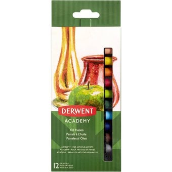 Derwent Academy Oil Pastels 12 Pack image number 3