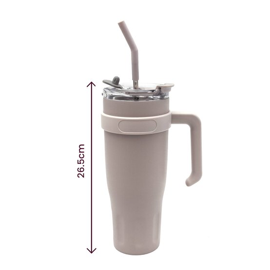 Large Purple Travel Cup image number 5