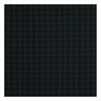 Black Waffle Fabric by the Metre image number 2