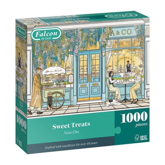 Falcon Sweet Treats Jigsaw Puzzle 1000 Pieces image number 1