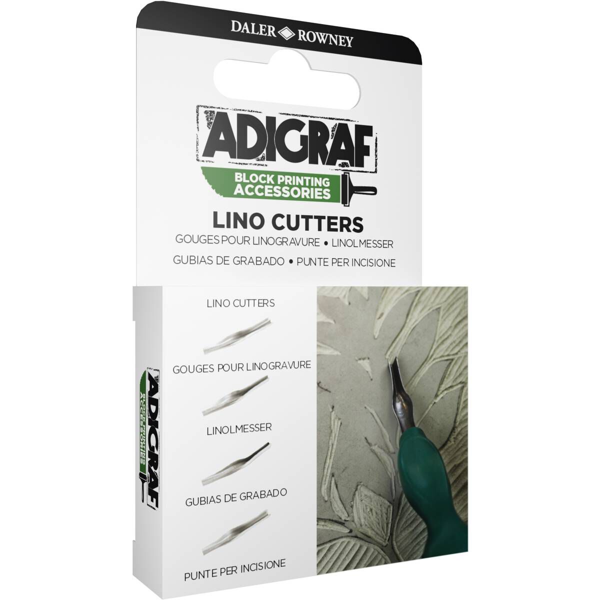 DalerRowney Adigraf Lino Cutters 4 Pack Hobbycraft
