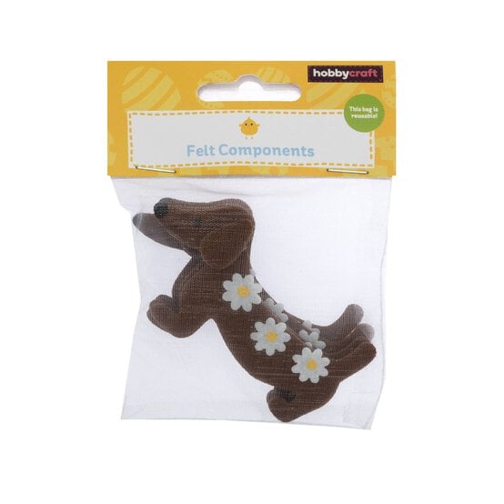 Felt Sausage Dogs 4 Pack image number 2