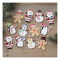 Christmas Foam Character Set 12 Pack image number 1
