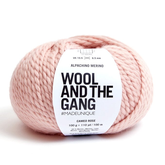 Wool and the Gang Cameo Rose Alpachino Merino 100g image number 1