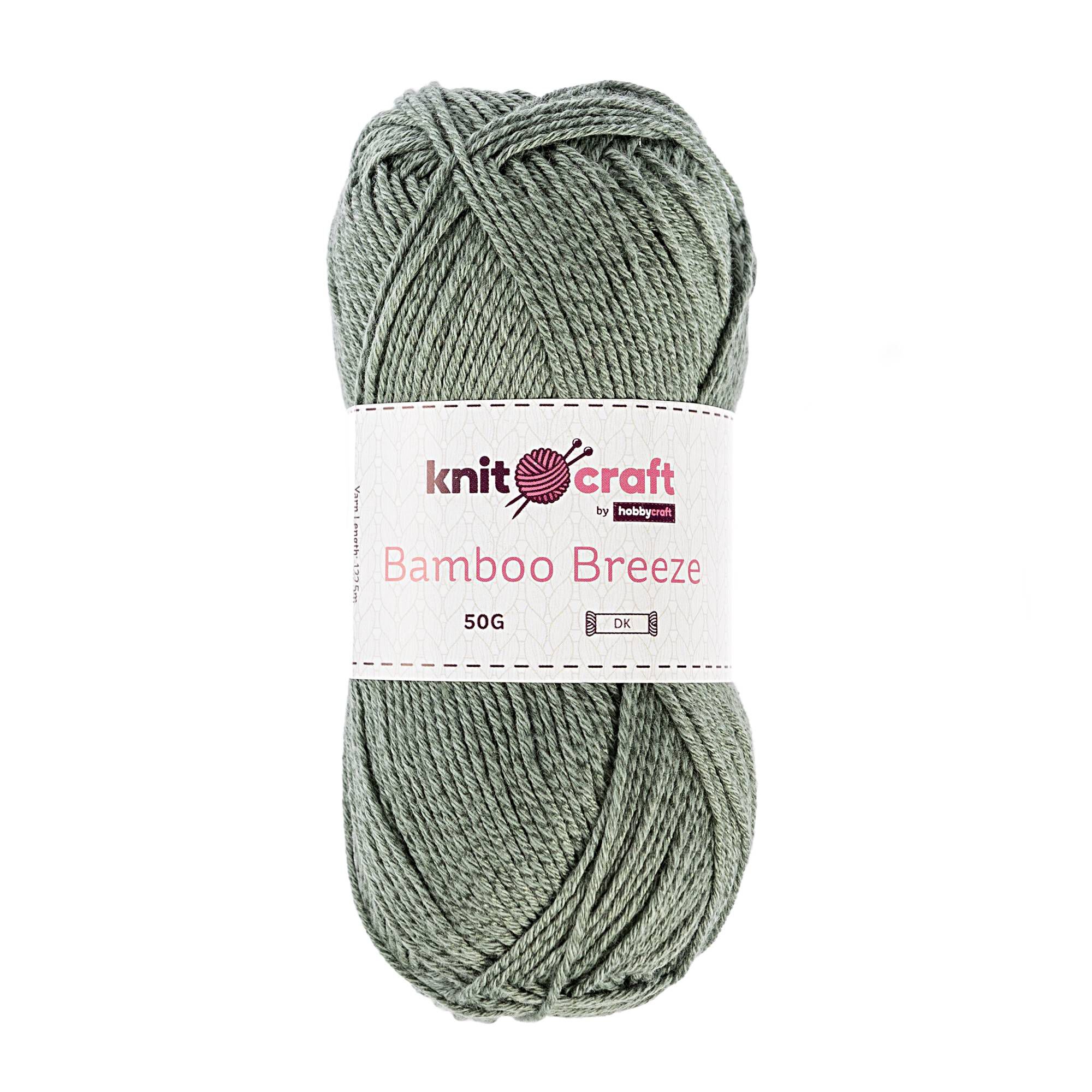 Knitcraft Sage Bamboo Breeze Yarn 50g Hobbycraft