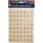 Wood Effect Alphabet Stickers 112 Pack image number 3