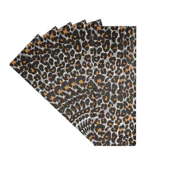 Leopard Print Tissue Paper 50cm x 70cm 6 Pack image number 1