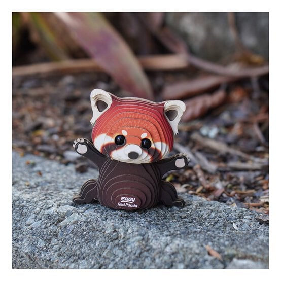 Eugy 3D Red Panda Model image number 2